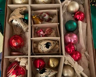 Vintage Christmas Ornaments