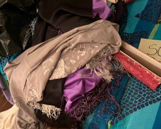 Silk Scarves and more