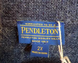 Pendleton Sweater with totem pole design Size 2X