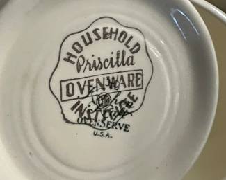 Priscilla Ovenware