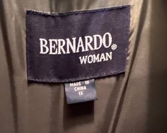 Bernardo Fringed Leather Jacket size 1X