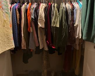 Ladies Clothing size 14-3X, Silks, wool, knits, linen and more