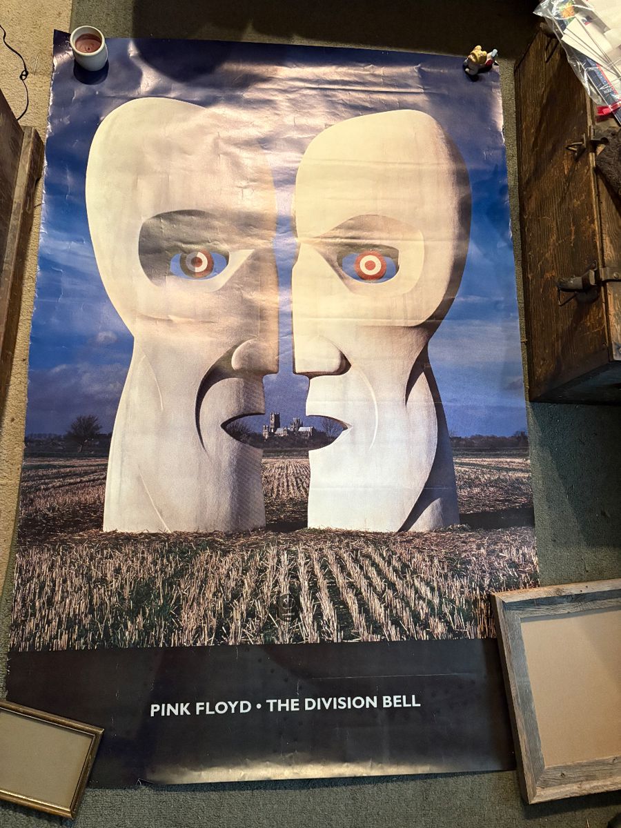 Pink Floyd The Division Bell Subway Poster 1994
$200