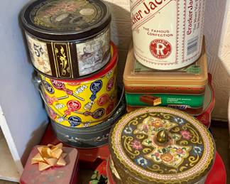 Tins, tins and more tins!