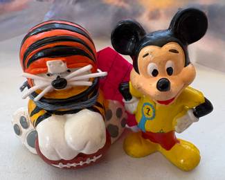 Vintage Cincinnati Bengals “Huddles”.
Mickey Mouse