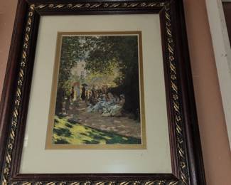 Monet Print