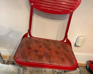 Cosco Vintage Red Chair