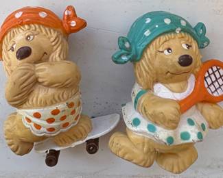 Vintage Woofits Plastic PVC
