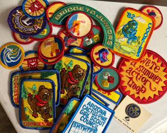 Vintage Girl Scout Patches