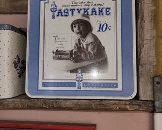 Vintage Tins Everywhere in the House