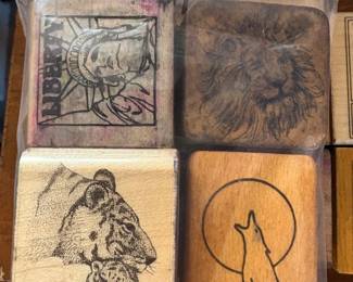 Craft stamps for cardmaking/scrapbooking