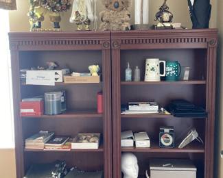Pair of office bookcases