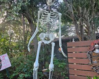It's Halloween time the skeleton is located at my house off of sarno. $125
This does not fall under the estate sale discount day