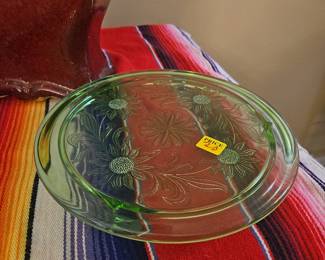 Vaseline Glass maybe $25