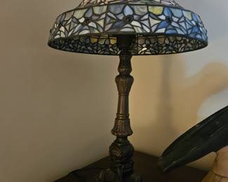 Tiffany style lamp,$125 