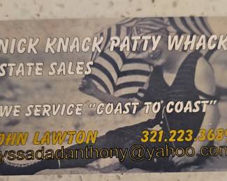 We ran out of cards folks so if you want to take a photo of this and follow us that would be great
