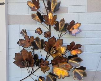 This beautiful metal wall art is also at my house off of Sarno leftover from last week's estate sale. $50