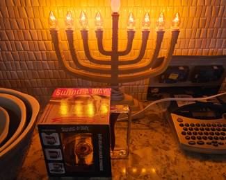 Vintage plastic menorah $20
SUNDAY PRICE $10