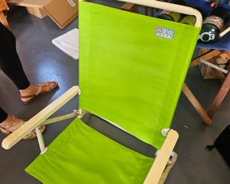 Rio Beach folding chair like new $15