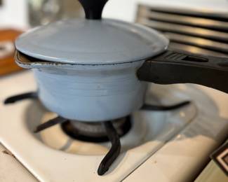 Enameled cast-iron