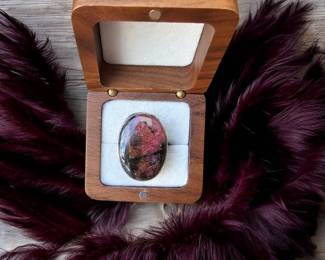 Rhodonite Ring Tested