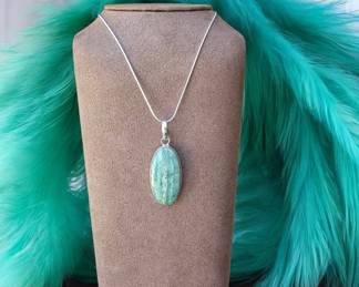 Green Apatite Necklace Tested