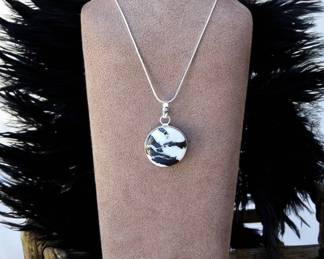 White Buffalo Turquoise Necklace Tested