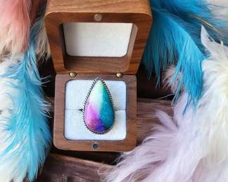 Rainbow Quartz Ring Tested