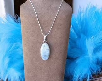 Lapis Lace Onyx Necklace Tested