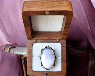 Dendrite Opal Ring Tested
