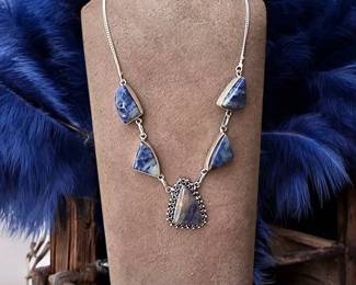 Dazzling Sodalite Necklace Tested