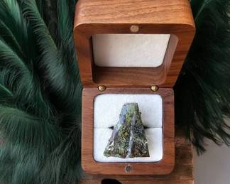 Rough Dragon Blood Jasper Ring Tested