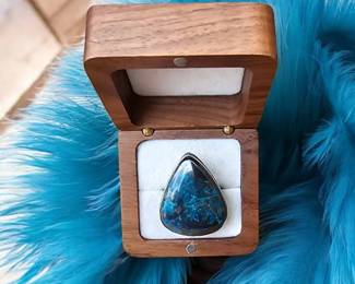 Chrysocolla Ring Tested