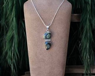 Elongated African Kambaba Jasper Necklace Tested