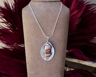 Coconut Jasper Necklace Tested