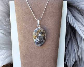 Moss Opal Necklace Tested