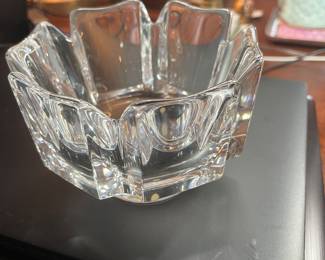Vintage Orrefors Crystal Decorative Bowl