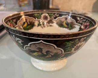 Vintage PV French Footed Bowl