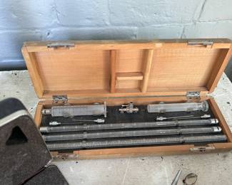 Antique medical equipment. 