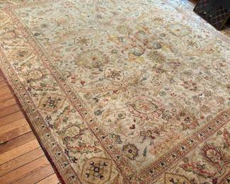 Area rugs.   Some hand knotted.  Some new.  