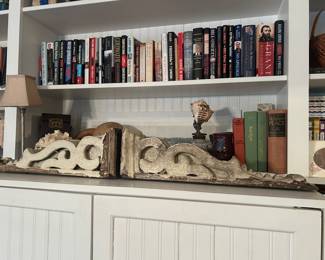Spectacular set of corbels from pre-civil war home in Petersburg VA.  