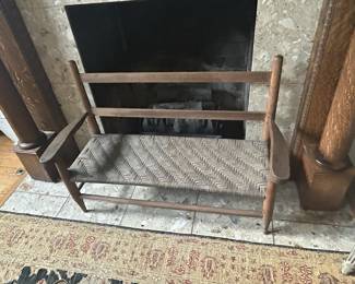 Antique children’s wagon bench.   A must have for the serious collector.  