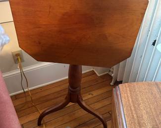 Antique tilt table.  