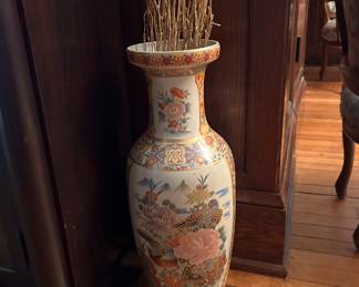 Oriental vase.  