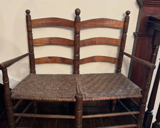 Early American Wagon Seat.   A collectors bucket list find.  