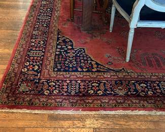 High quality wool oriental rug.  Vibrant colors.  