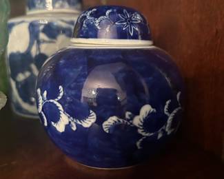 Ginger jars. 