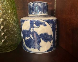 Ginger jar.  