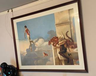 Framed Print "Dream For Rosa" by Michael Parkes