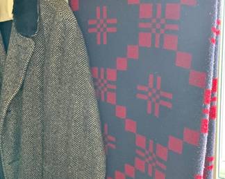 Herringbone Pattern Coat